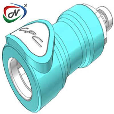  NS4D1700206 1/8 Hose Barb Valved In-Line Coupling Body