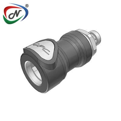  NS4D17002 1/8 Hose Barb Valved In-Line Coupling Body